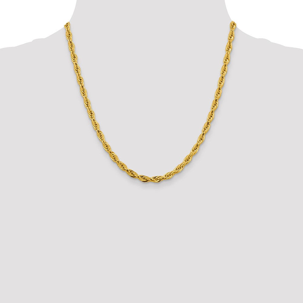14ky 4.75mm Semi-Solid Rope Chain (6.01 grams)