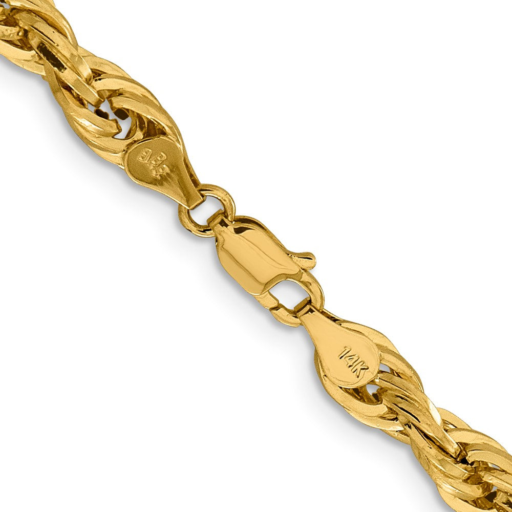 14ky 5.4mm Semi-Solid Rope Chain (7.85 grams)