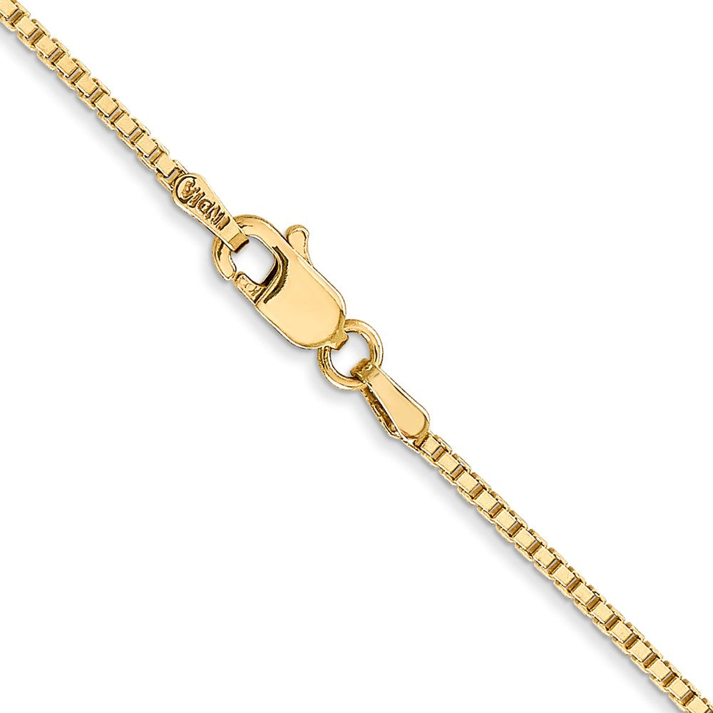 14k 1.3mm Box Chain (4.21 grams)