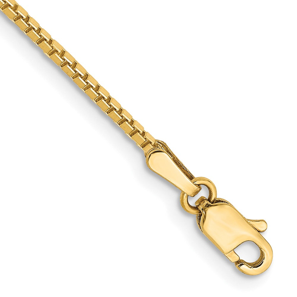 14k 1.3mm Box Chain Bracelet (2.06 grams)