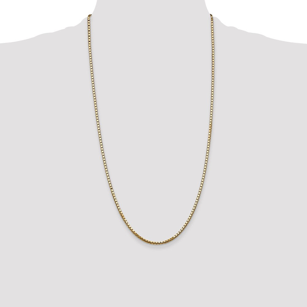 14k 2.5mm Box Chain (17.80 grams)
