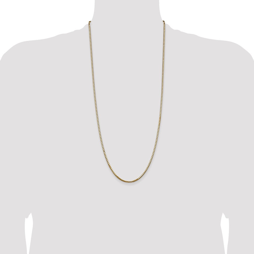 14k 2.5mm Box Chain (17.80 grams)