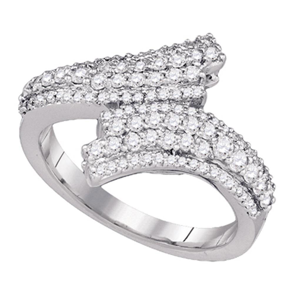 14Kt White Gold 3/4Ct Diamond Fashion Band (4.81 grams)