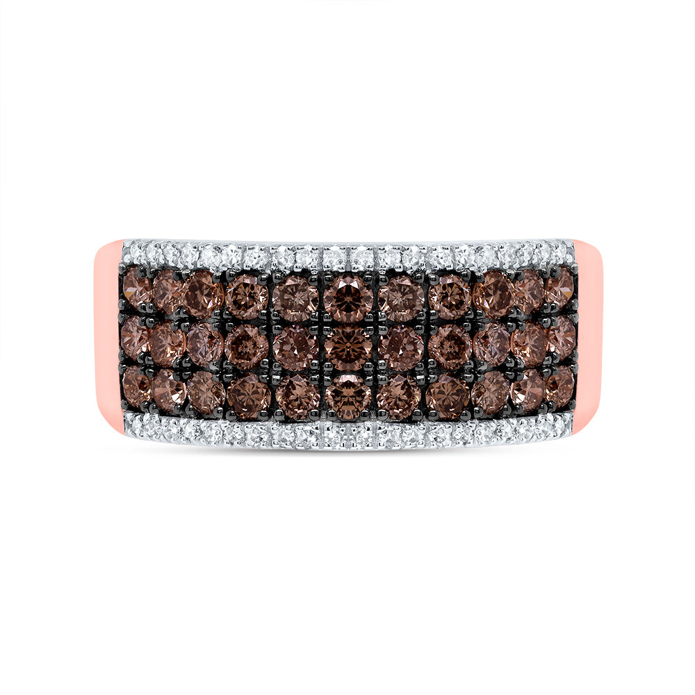 1 Ct-Dia Natural Brown Gift Band (4.1 grams)