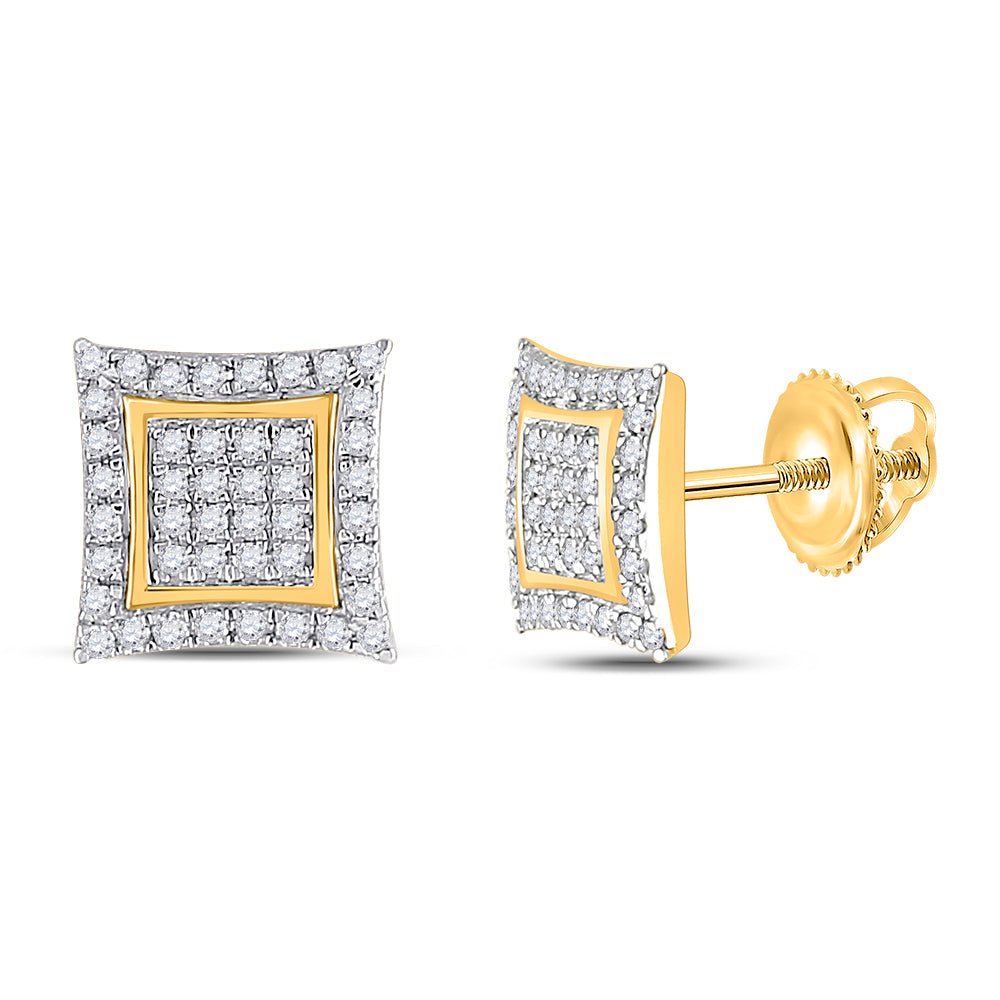 1/4Ctw-Dia Fashion Earring (1.4 grams)
