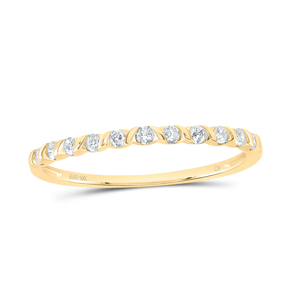 1/6 Ct-Dia Cn Stackable Band (0.82 grams)