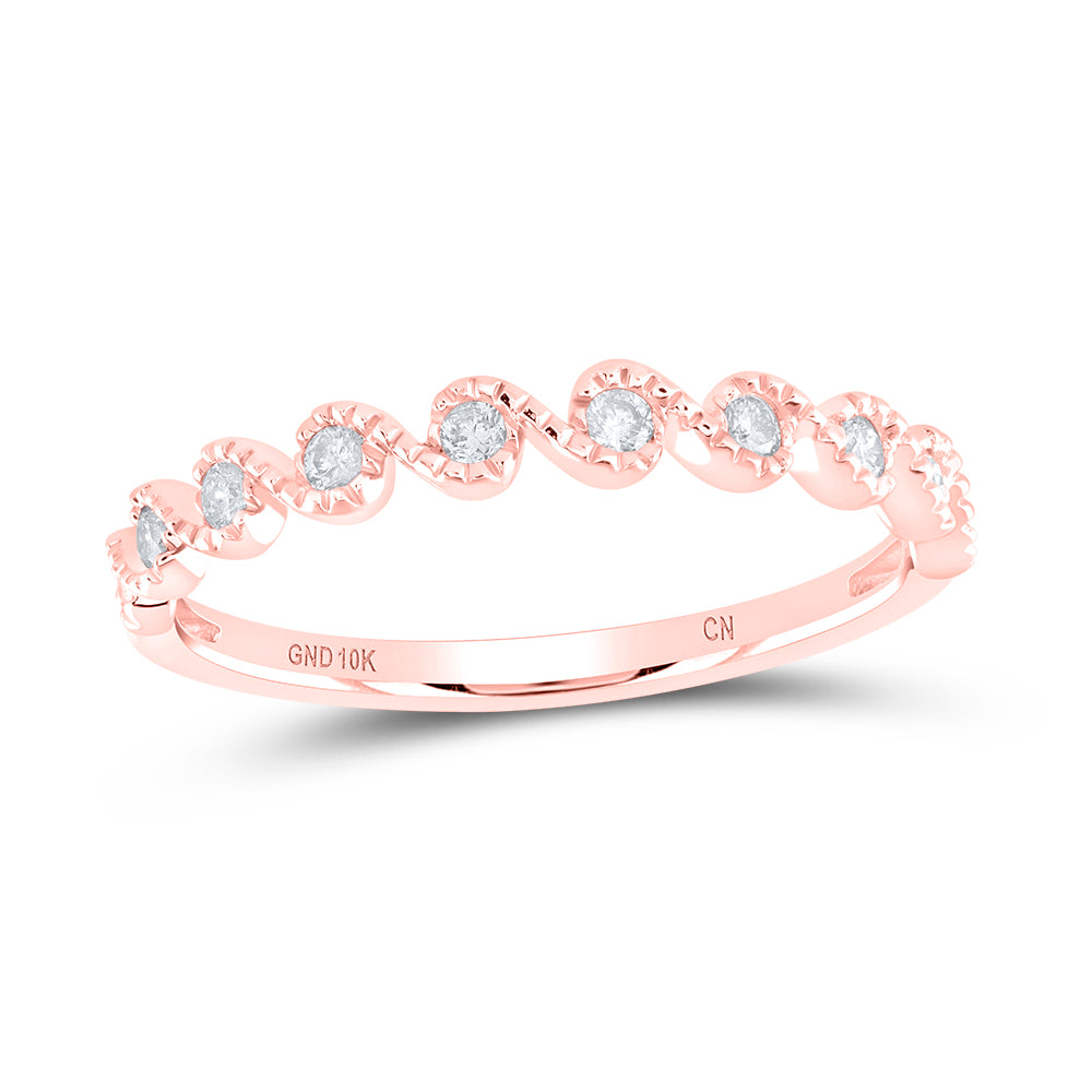 1/6Ct-Dia Cn Stackable  Band (1.28 grams)