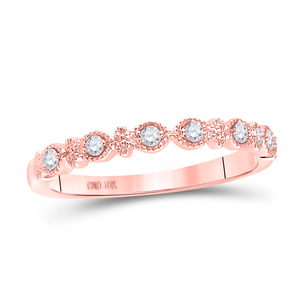 1/10Ct-Dia Ana M Stackable Band (2.06 grams)