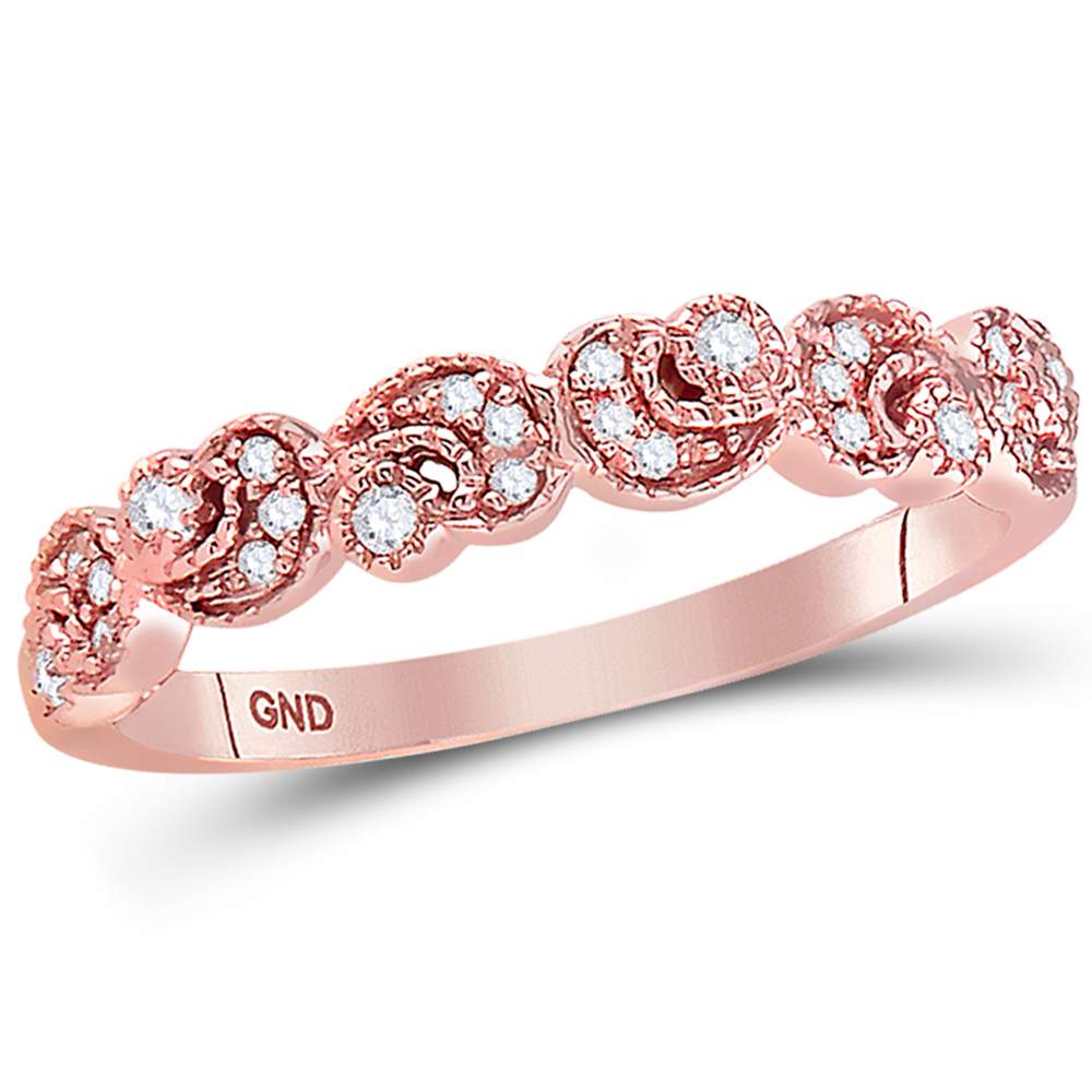 1/10Ct-Dia Ana M Stackable Band (2.01 grams)