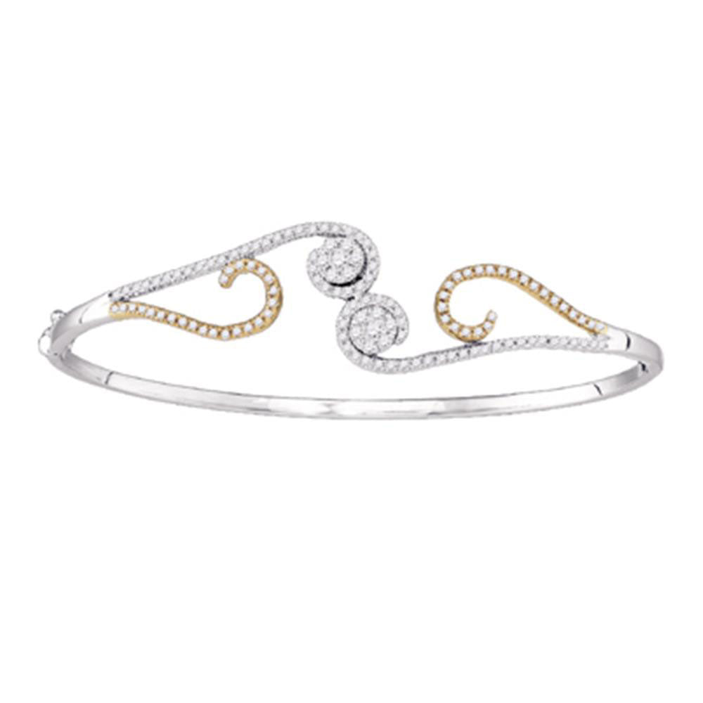 5/8Ct-Dia P1 Fashion Bangle (5.81 grams)