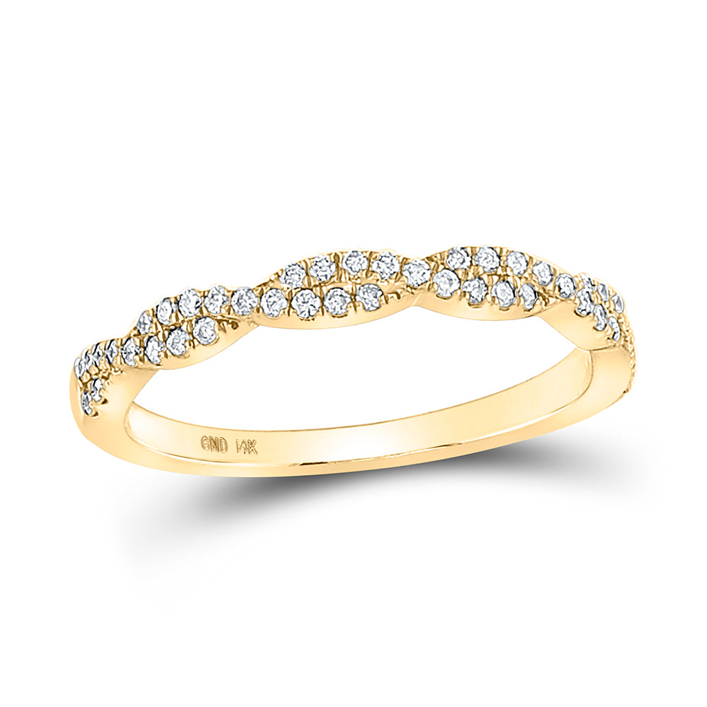 1/4 Ctw-Dia Cn Stackable Band (2.16 grams)