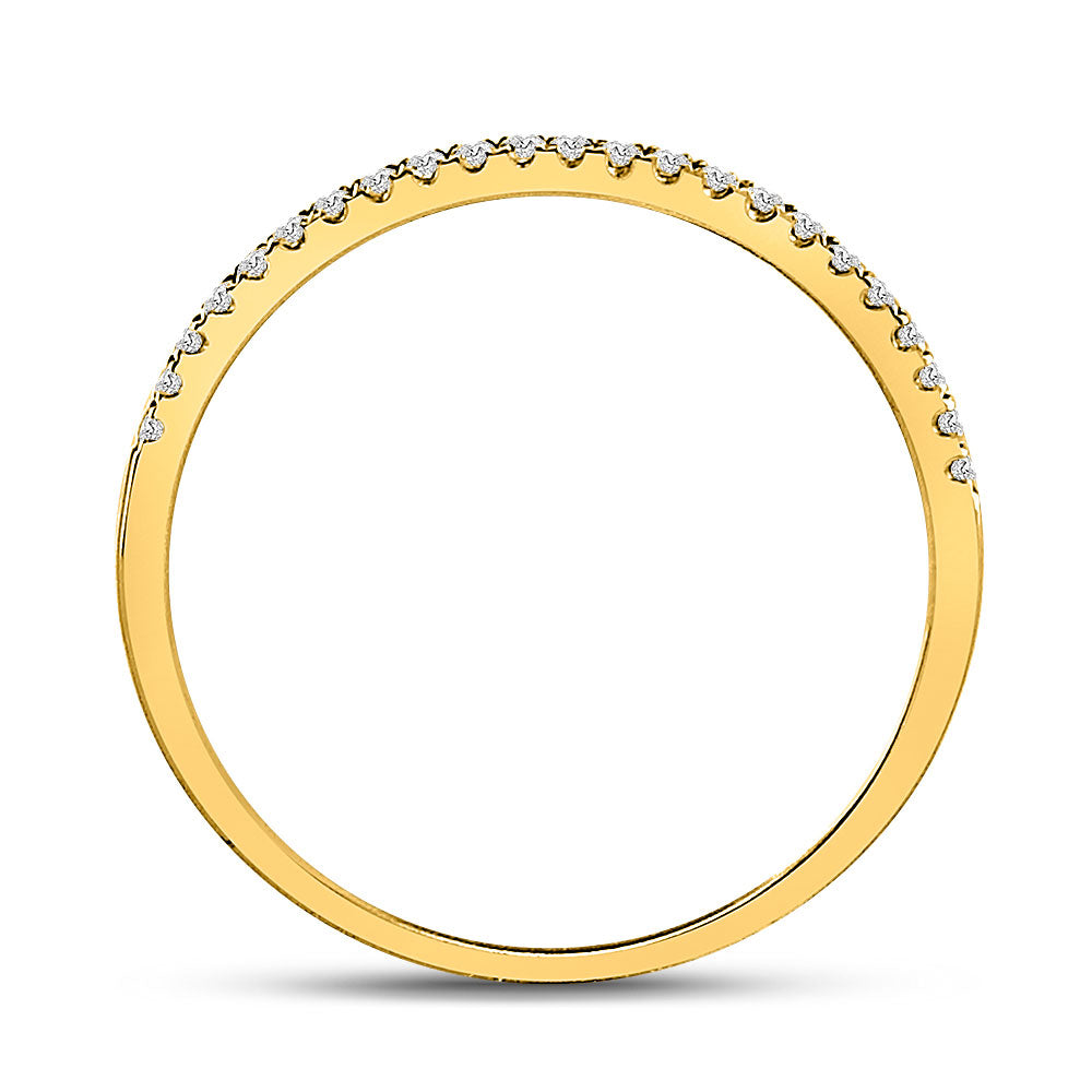 1/8Ctw-Dia Ana M Stackable Band (0.65 grams)