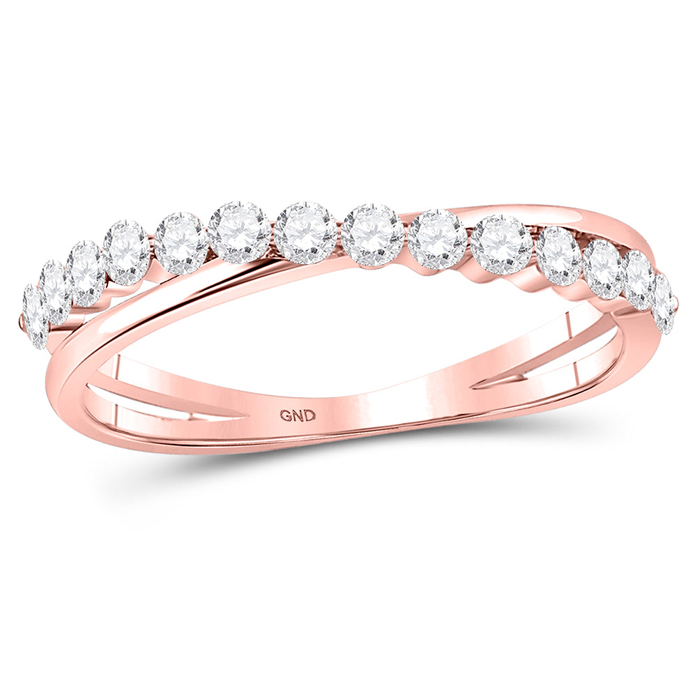 1/3Ctw-Dia Ana M Stackable Band (1.51 grams)