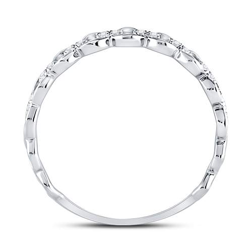 1/8Ctw-Dia Ana M Stackable Band (1.11 grams)