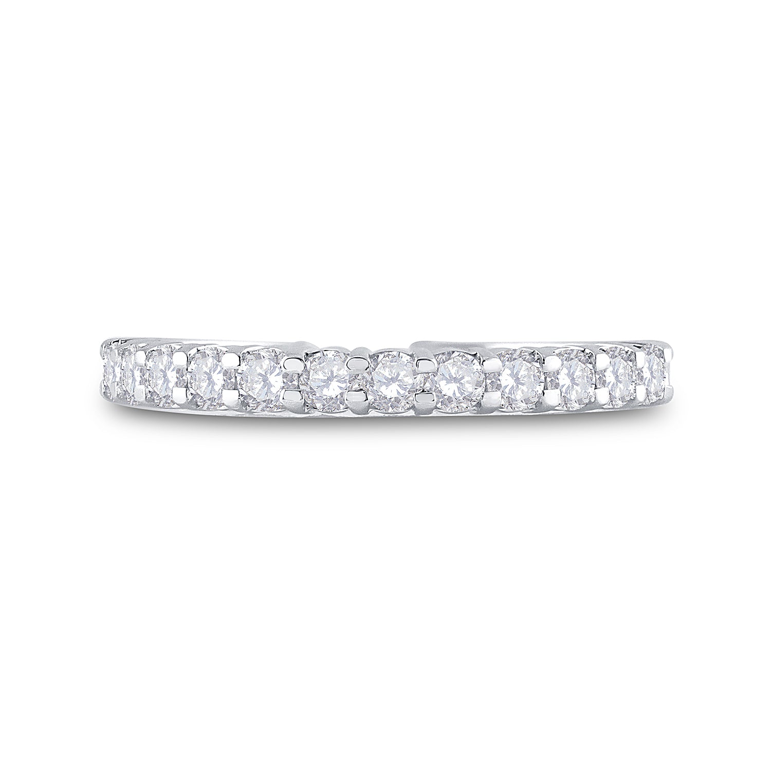 1/2Ctw-Diamond Accuset Ladies Band (1.91 grams)