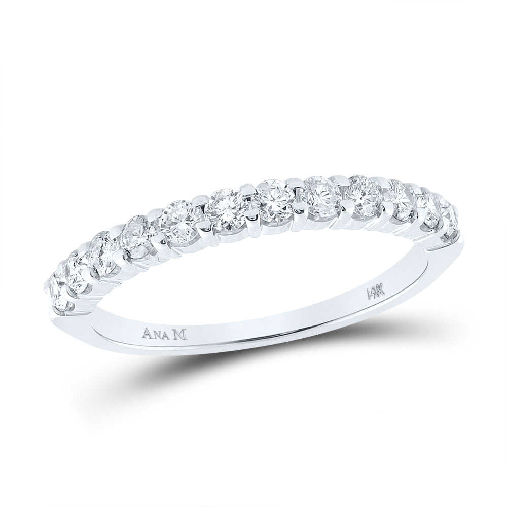 1/2Ctw-Diamond Accuset Ladies Band (1.91 grams)