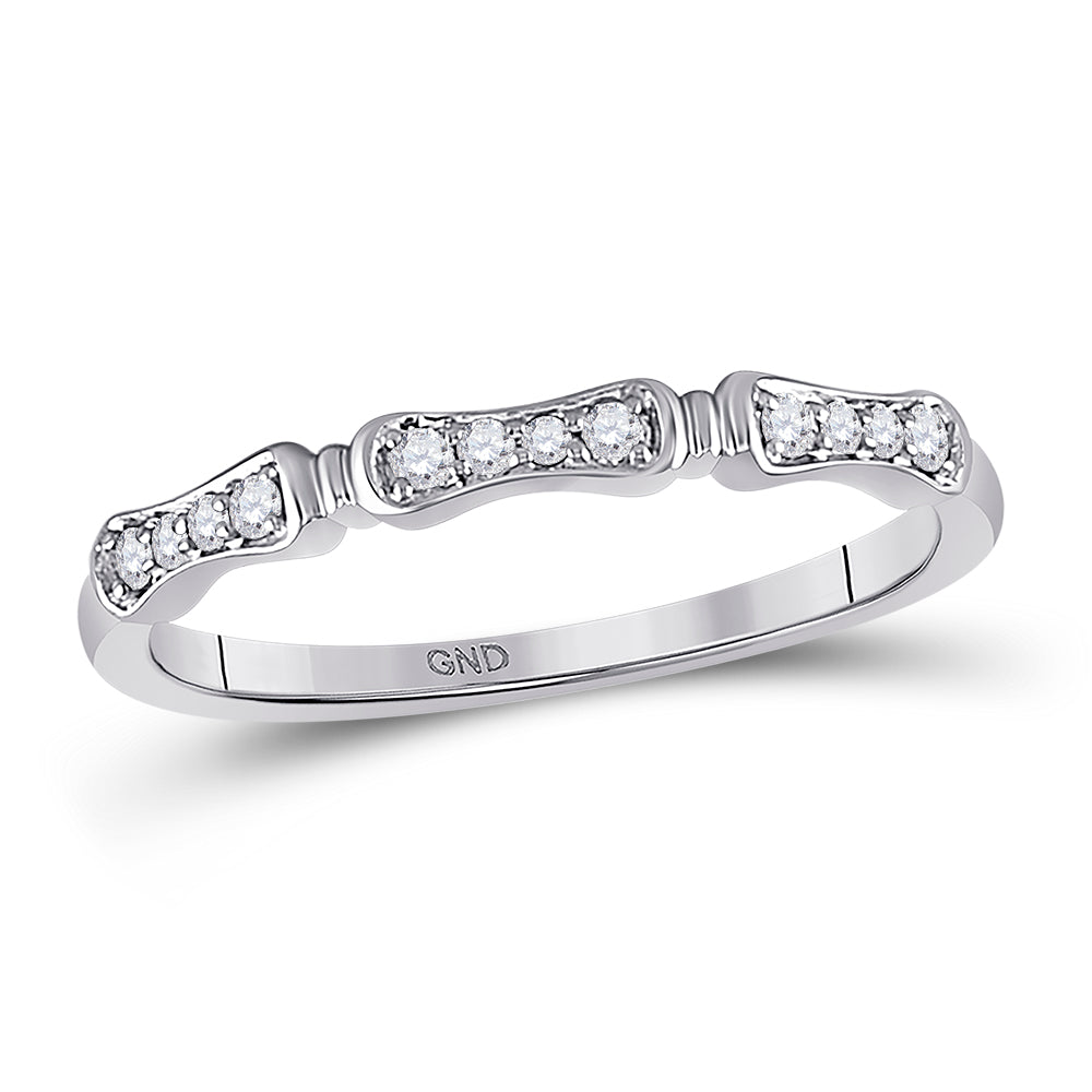 1/10Ct-Dia Cn Stackable Band (1.33 grams)