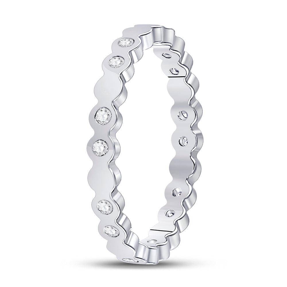 1/8 Ctw-Dia Cn Accuset Ladies Band (2.1 grams)