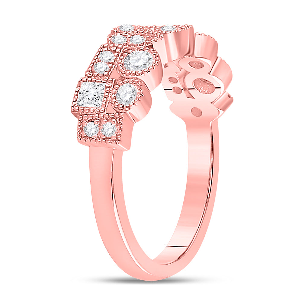 5/8 Ctw-Dia Cn Stackable Band (4.55 grams)