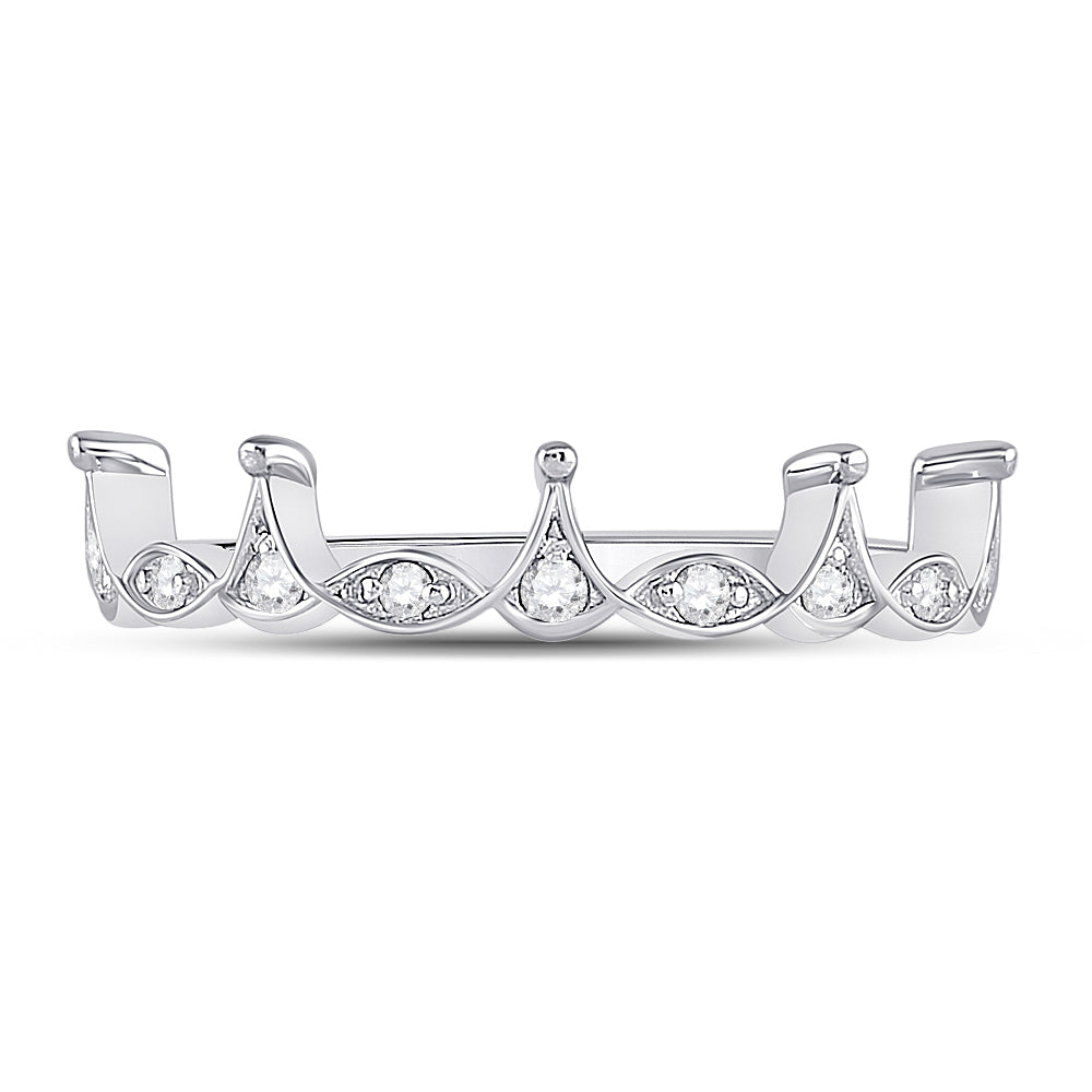 1/5Ctw-Dia Cn Stackable Band (2.38 grams)