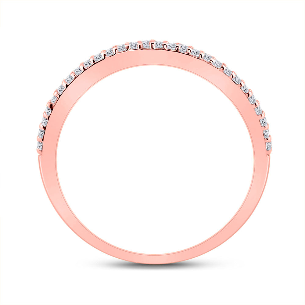 1/6Ct-Dia Cn Fashion  Stackble Band (2.34 grams)