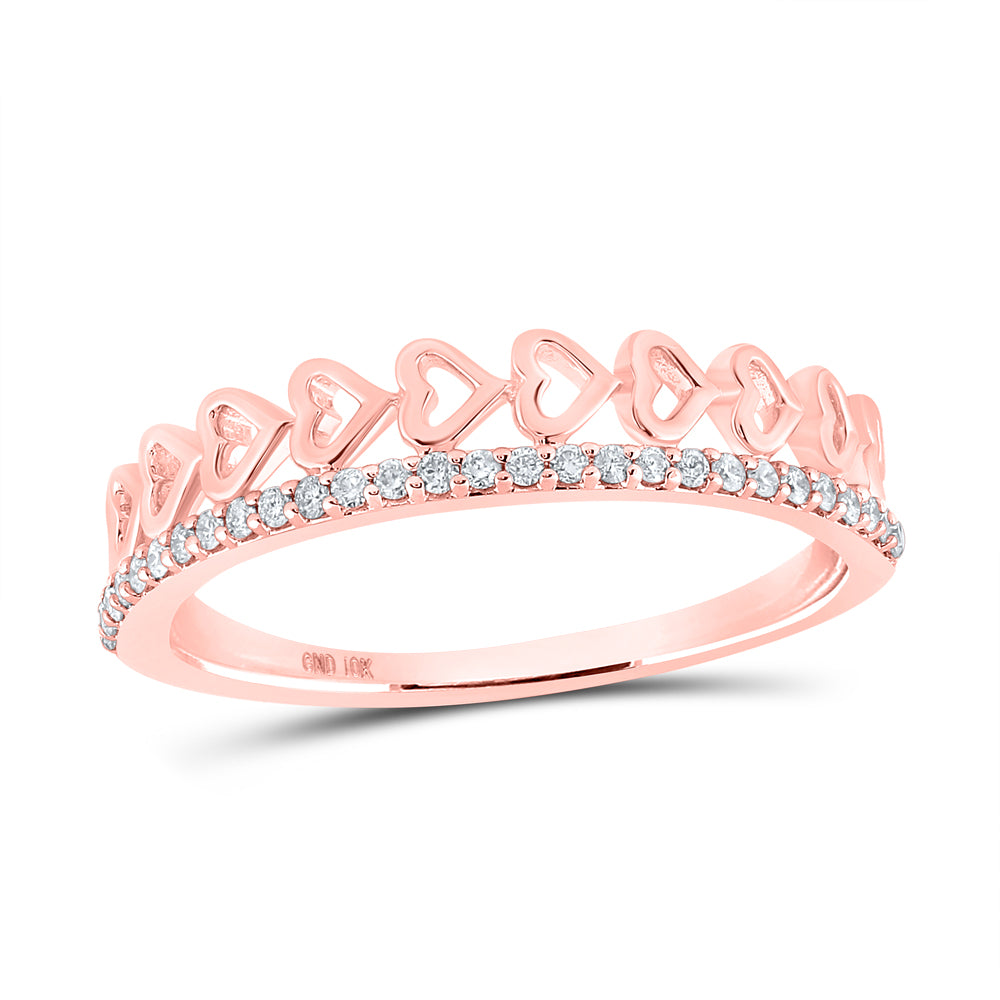 1/6Ct-Dia Cn Fashion  Stackble Band (2.34 grams)
