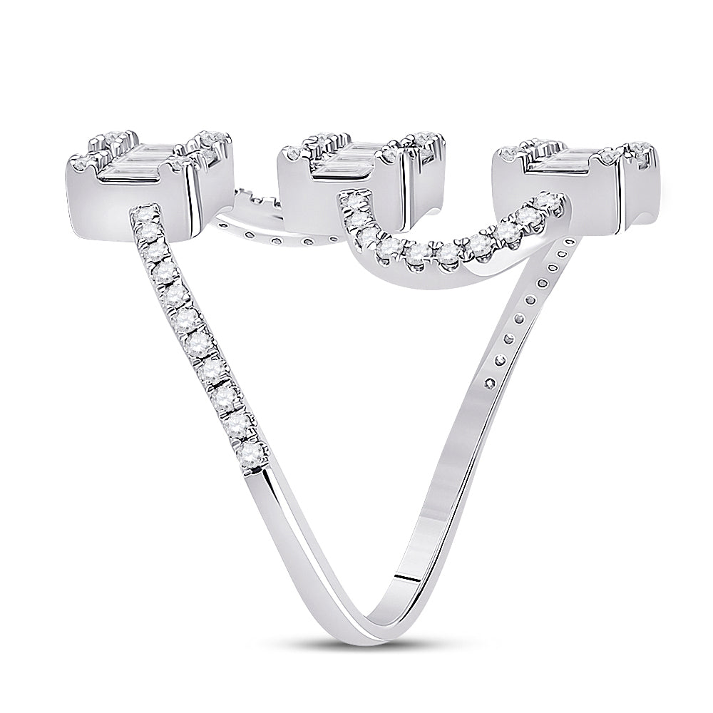 14Kt White Gold 1 Ct-Dia Ana M  Diana Ring (4.82 grams)