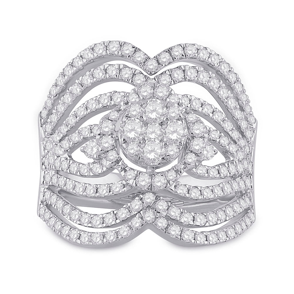 1 3/4Ct-Dia Ana M Fashion Ring (10.35 grams)