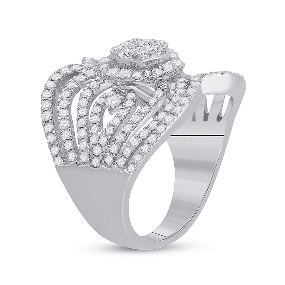 1 3/4Ct-Dia Ana M Fashion Ring (10.35 grams)