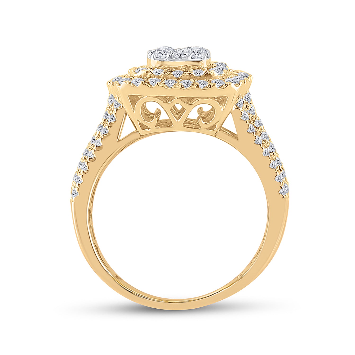 1 1/2Ct-Dia Ana M Fashion Ring (8.61 grams)