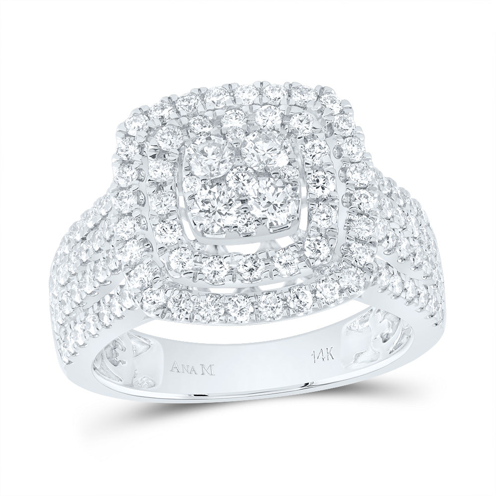 1 1/2Ct-Dia Ana M Fashion Ring (8.61 grams)