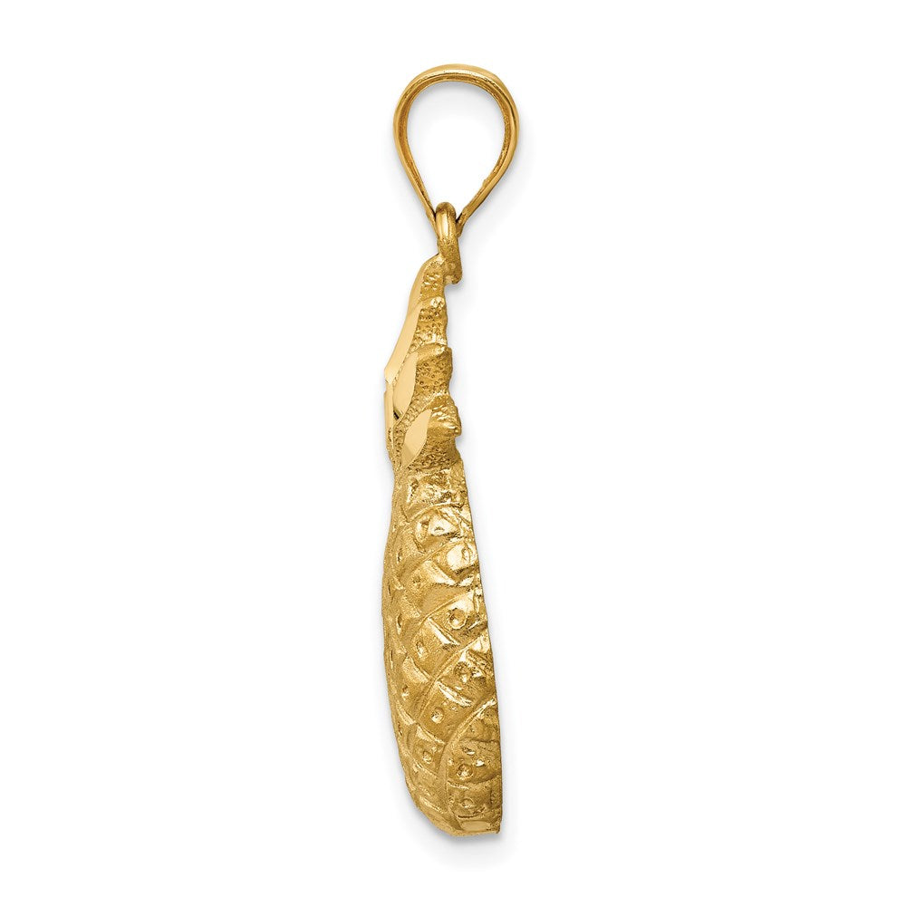 14k Yellow Gold 11 mm Pineapple Charm (3.18 grams)