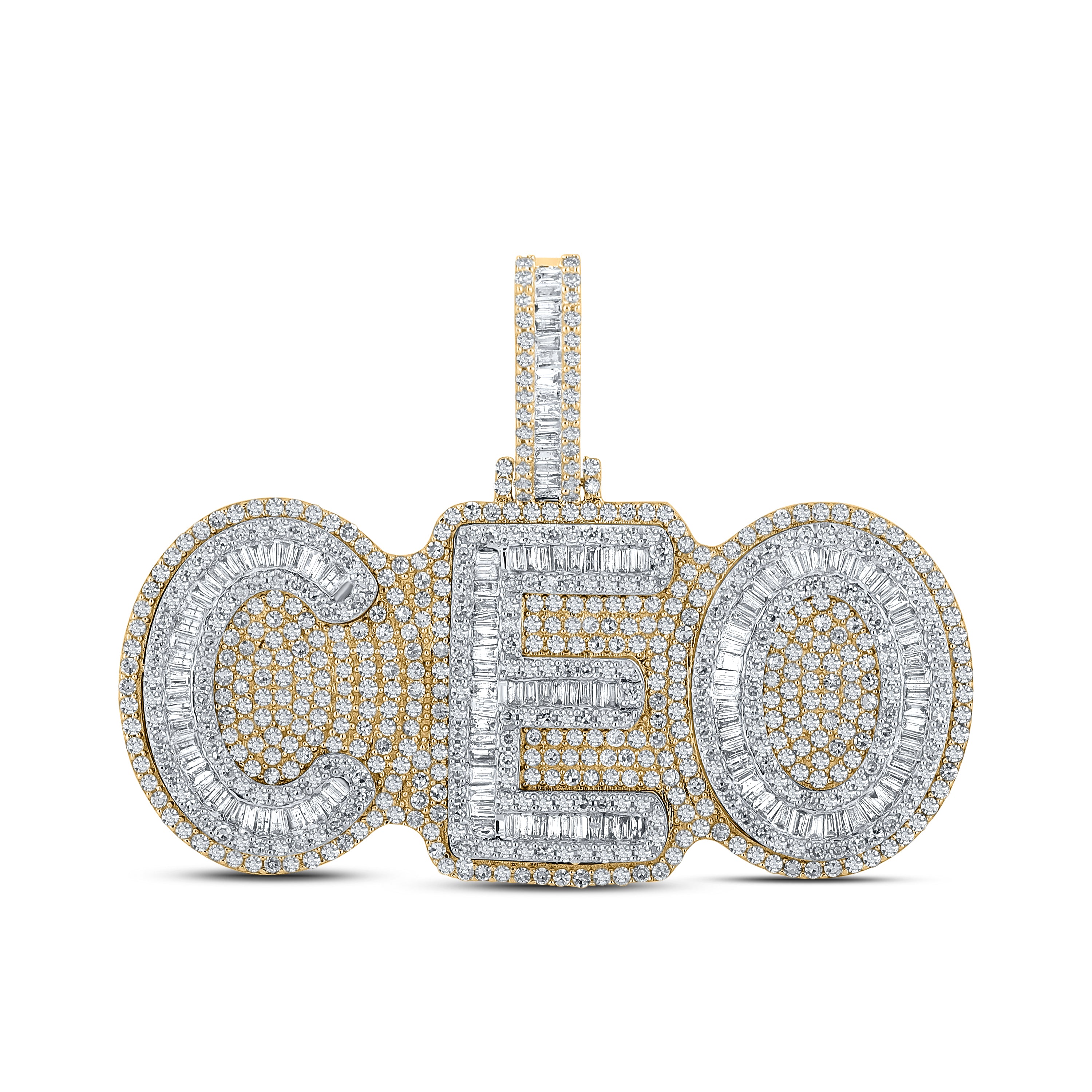5Ctw-Dia Nk Ceo Mens Charm (26.94 grams)