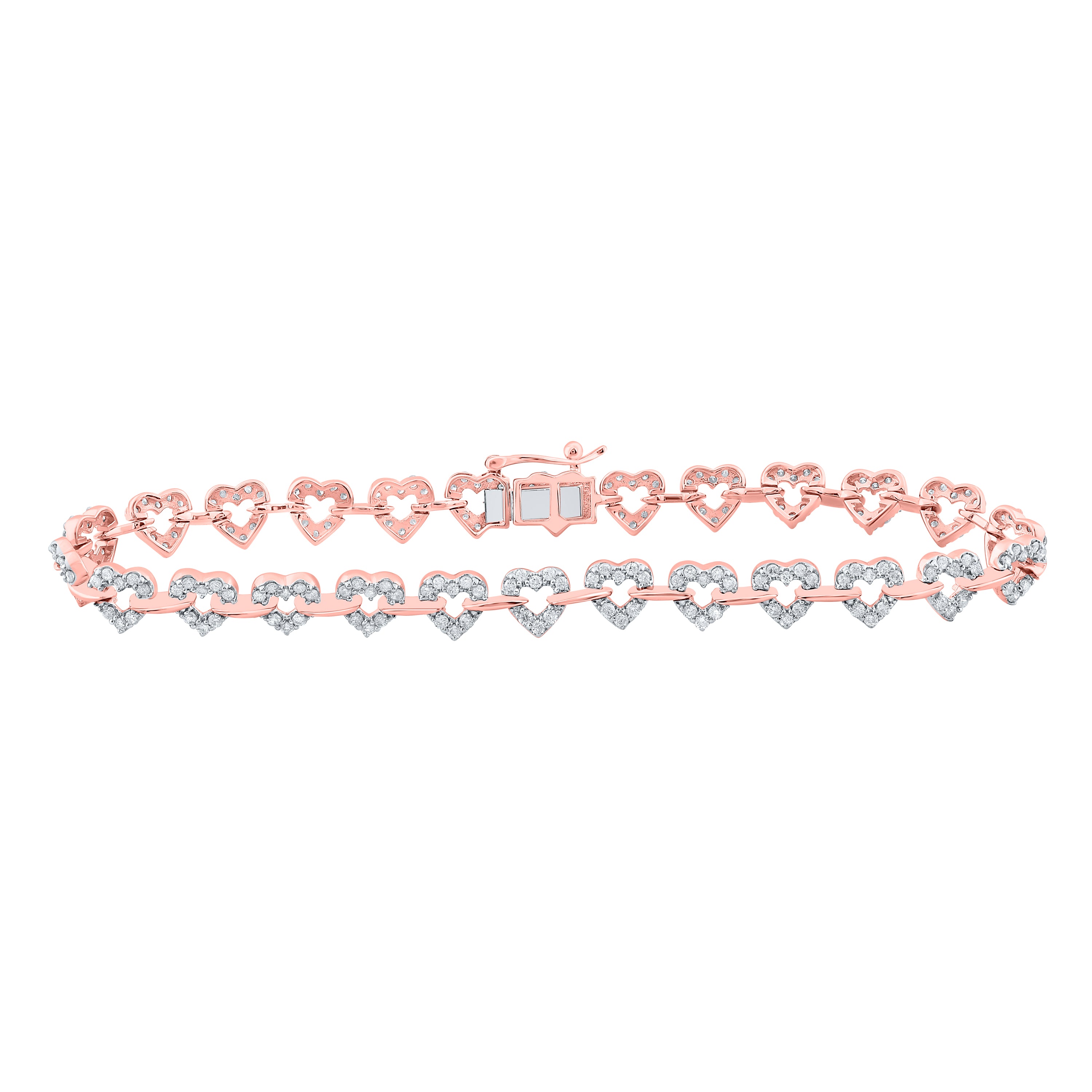 1 3/8Ctw-Dia Cn Fashion Bracelet (8.64 grams)