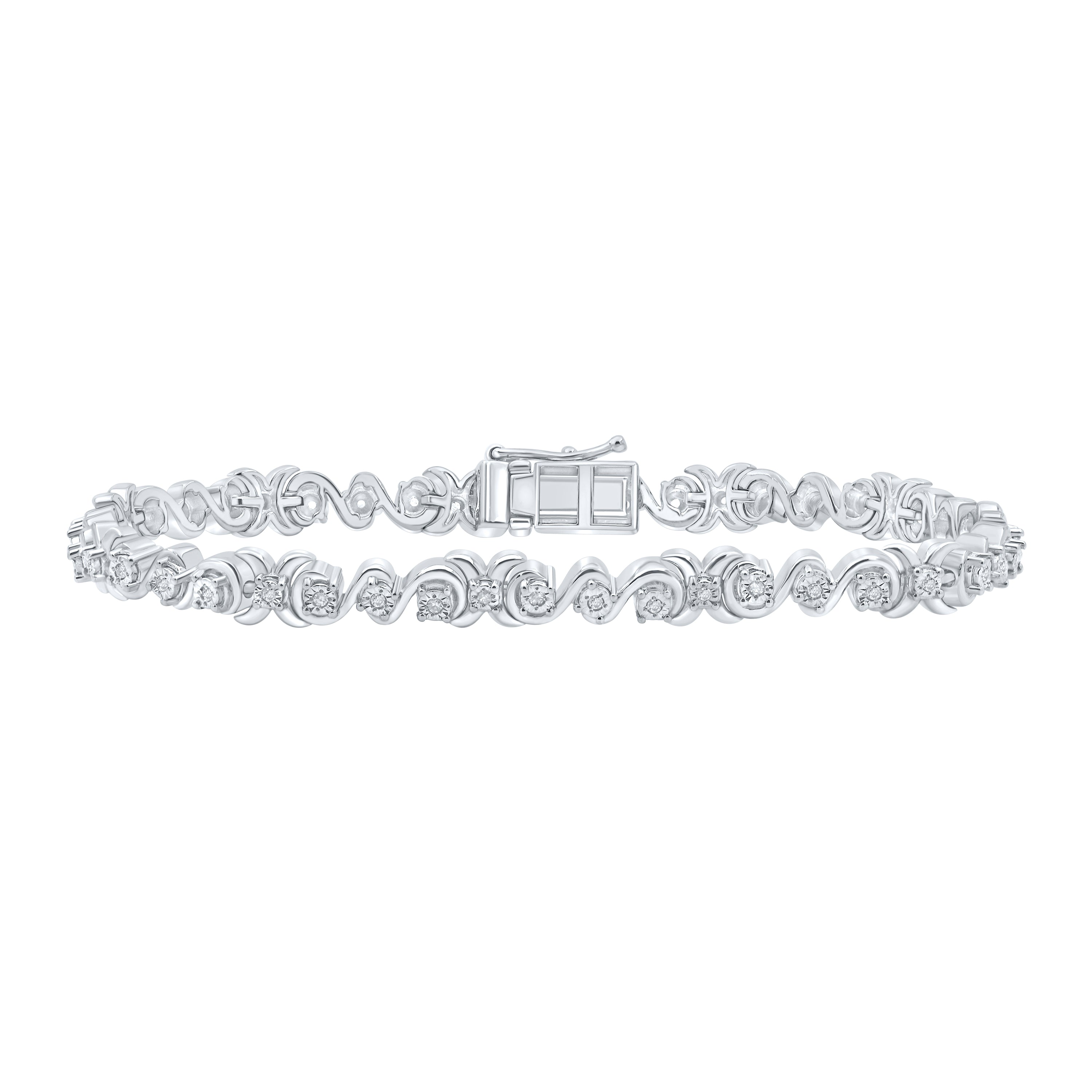 1/3Ctw-Dia P3 Gift Bracelet (16.87 grams)