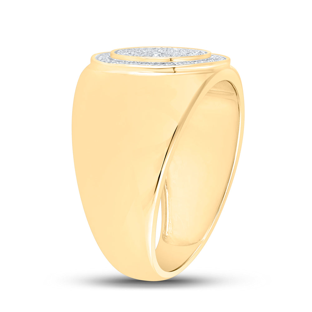 1/3Ctw-Dia P1P2 Mens Ring (6.06 grams)