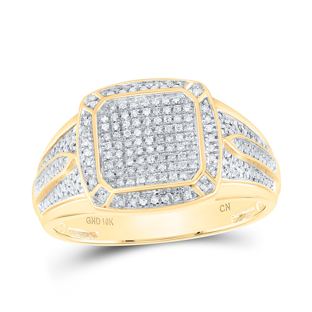 1/3Ctw-Dia Cn Mens Ring