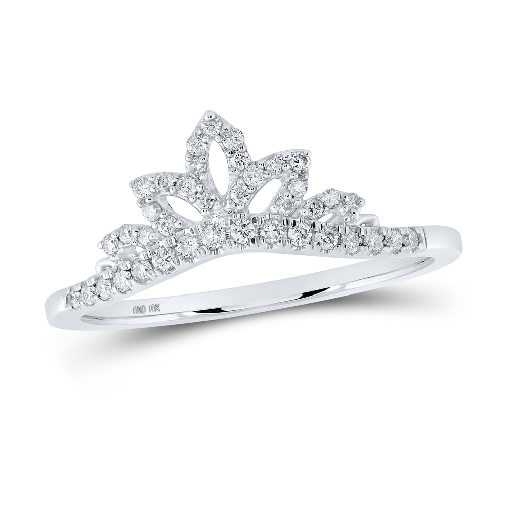 1/5Ctw-Dia Cn Crown Enhancer Ring (1.67 grams)