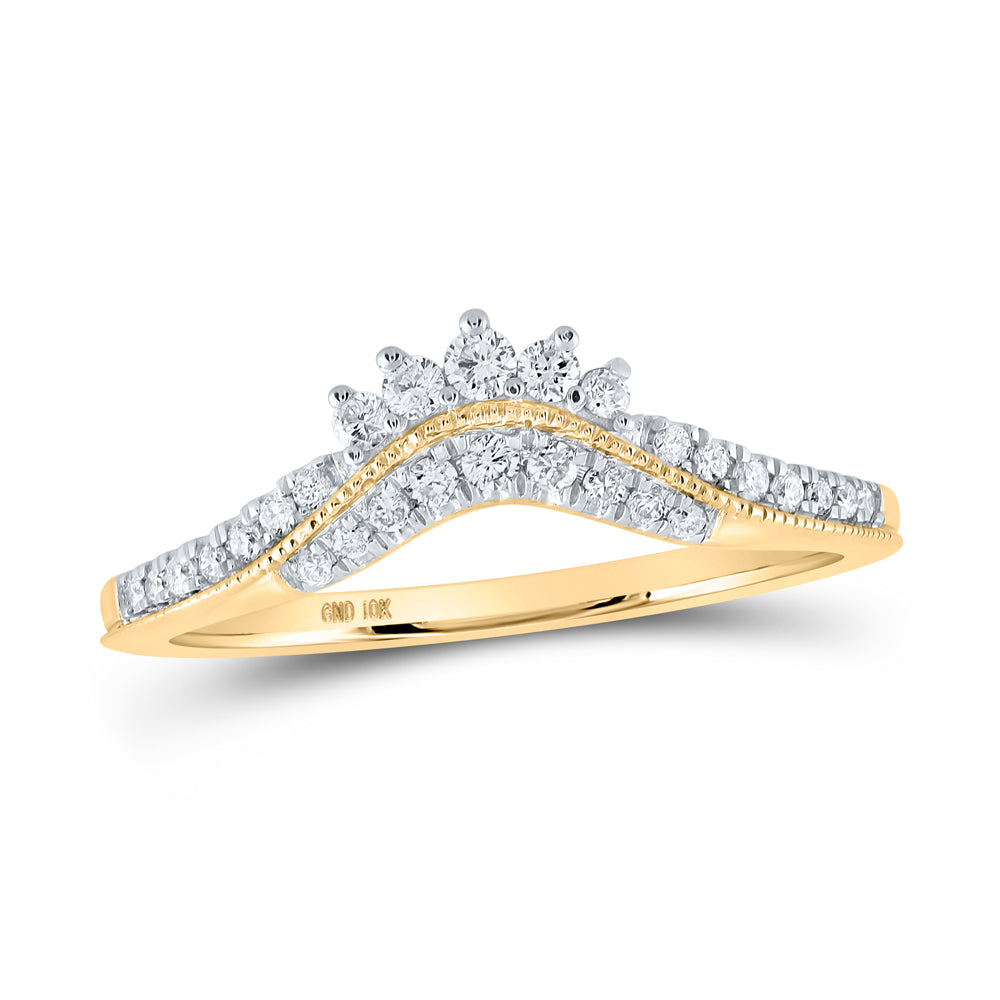 1/5Ctw-Dia Cn Crown Enhancer Ring (1.7 grams)