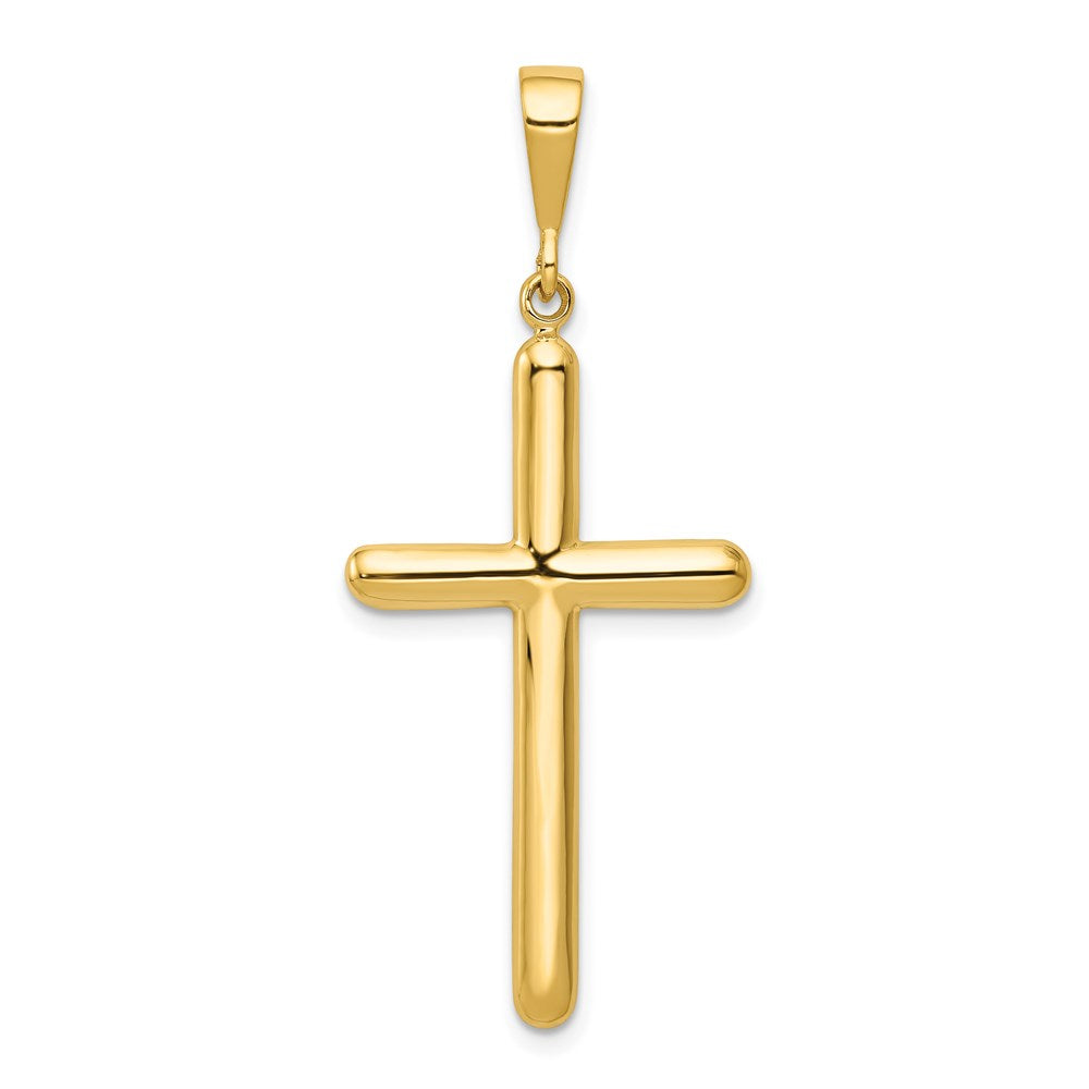 14k Yellow Gold 19.25 mm Cross Pendant (2.45 grams)
