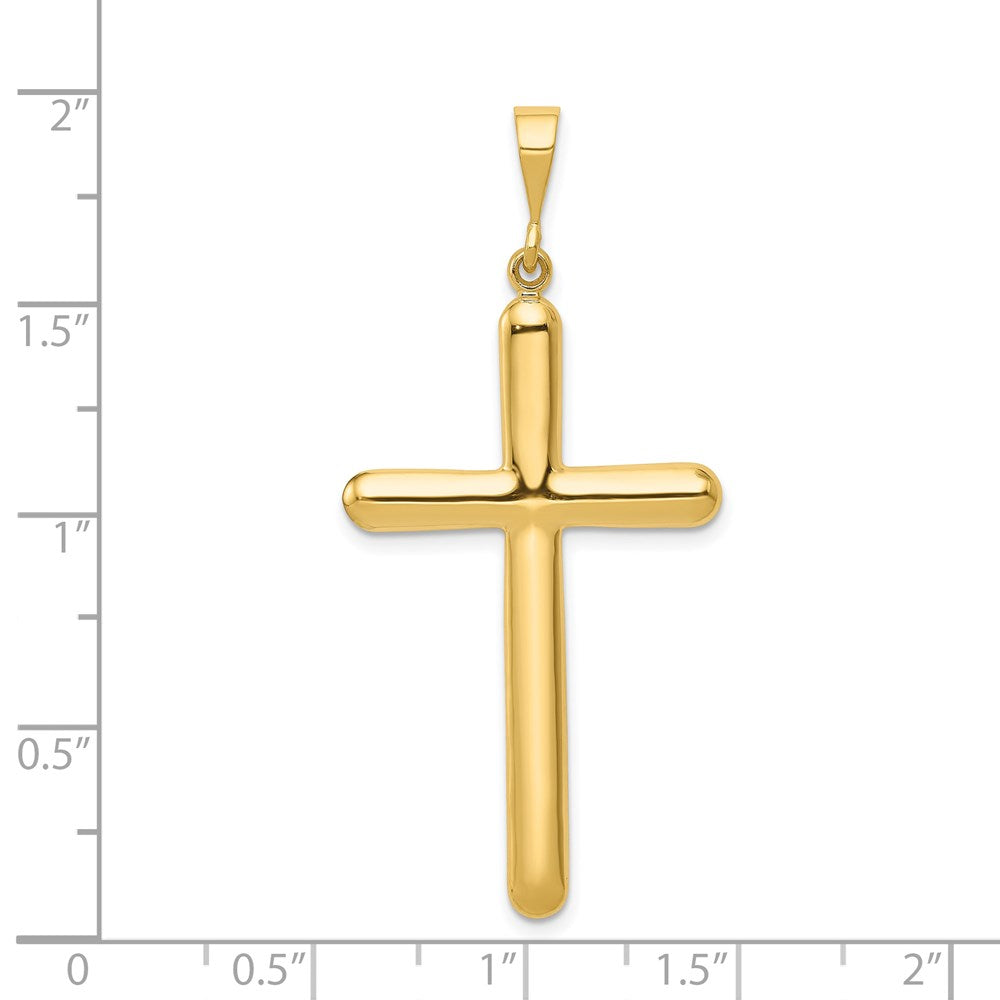14k Yellow Gold 23 mm Cross Pendant (3.64 grams)