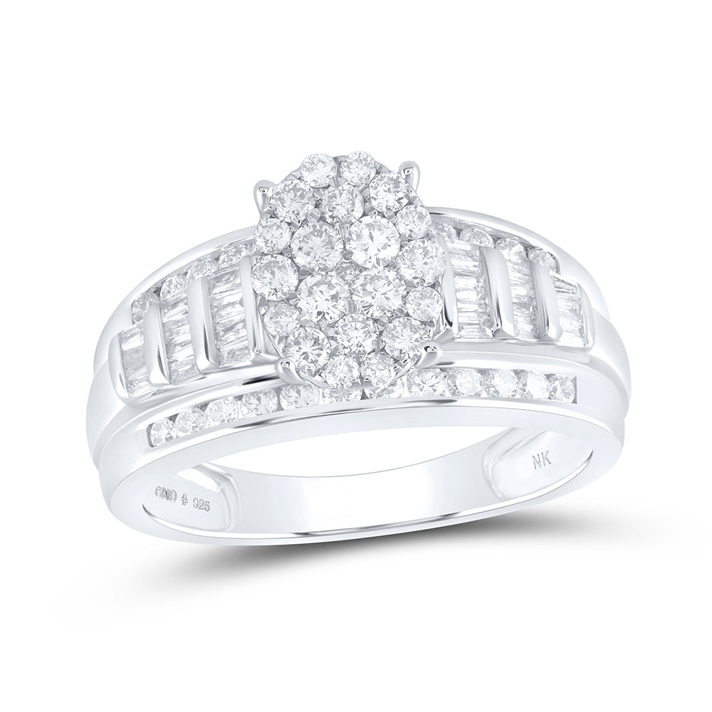 1Ctw-Dia Nk Fashion Ring (3.82 grams)