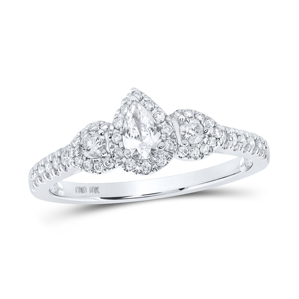 1/2Ctw-Dia Cn Bridal Ring (2.5 grams)