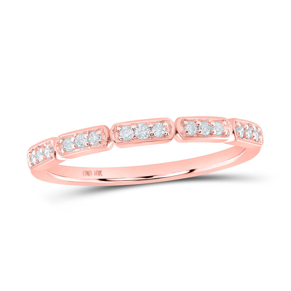 1/8Ctw-Dia Cn Stackable Ring (1.34 grams)