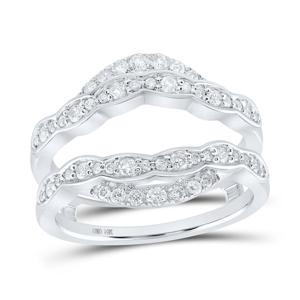 1/2Ctw-Dia Cn Enhancer Ring (5.48 grams)