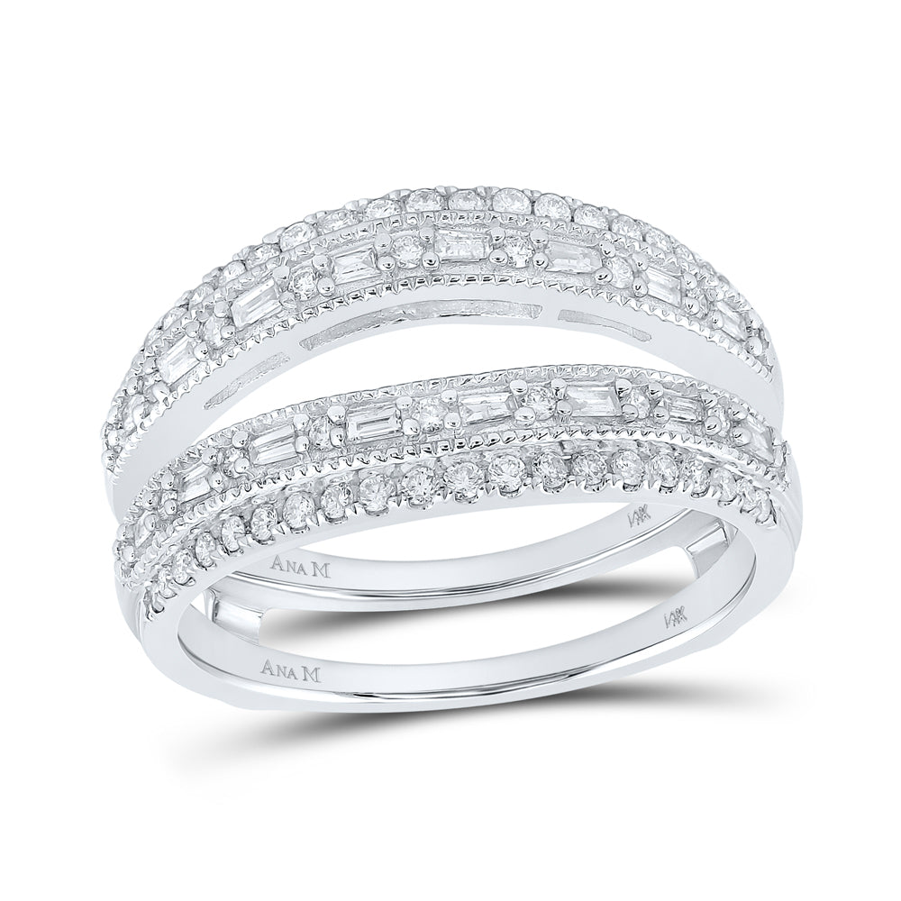 1/2Ctw-Dia Ama M Enhancer Ring (4.92 grams)
