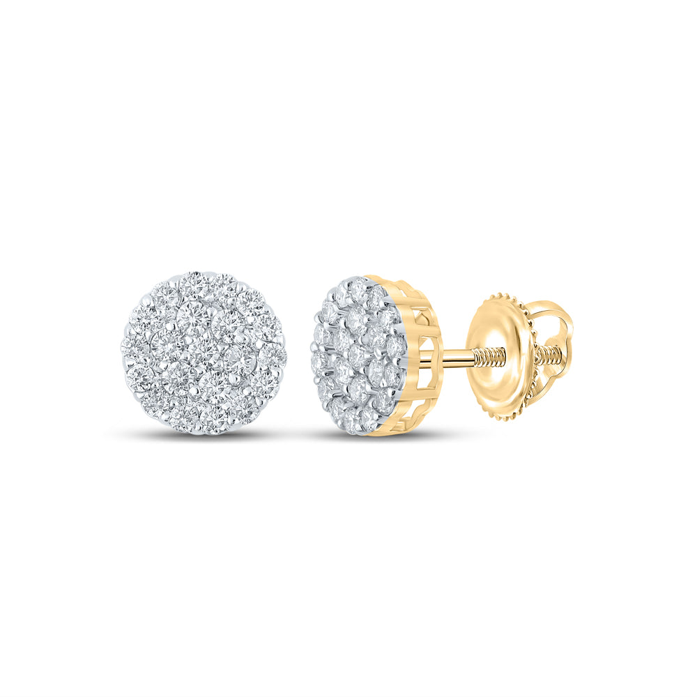 3/4Ctw-Dia Nk Round Earring (1.58 grams)