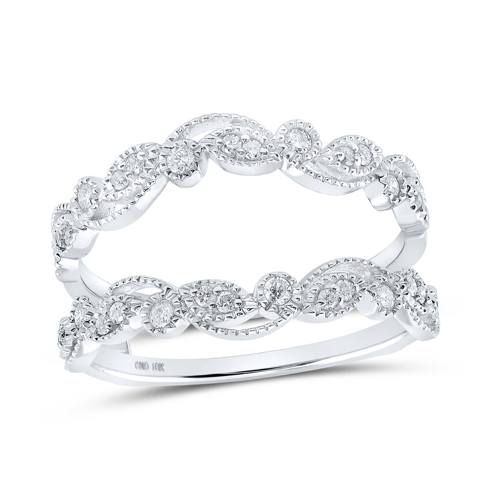 1/4Ctw-Dia Cn Enhancer Ring (3.1 grams)