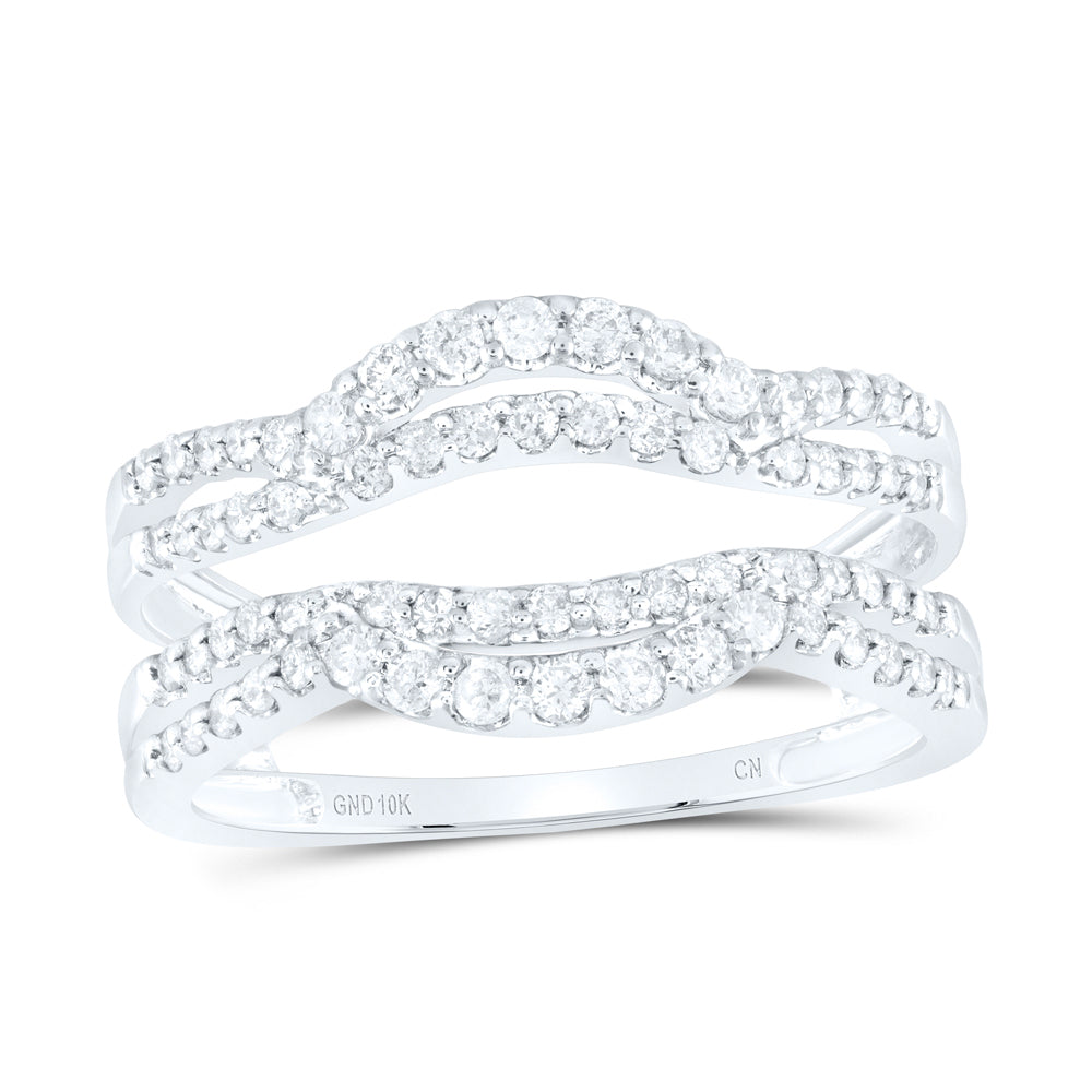 1/2Ctw-Dia Cn Enhancer Ring (3.45 grams)