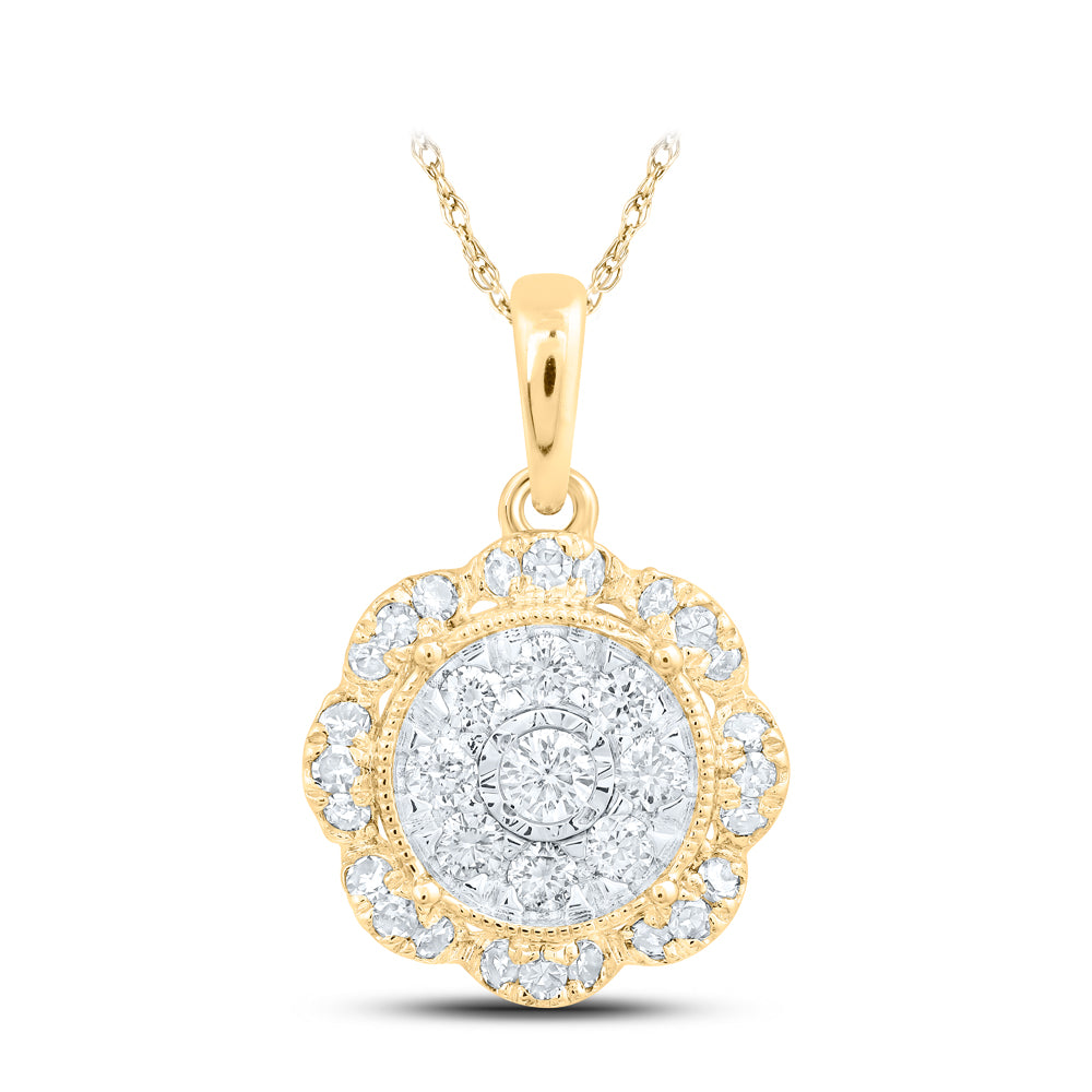 1/3Ctw-Dia Nk Pendant (0.99 grams)